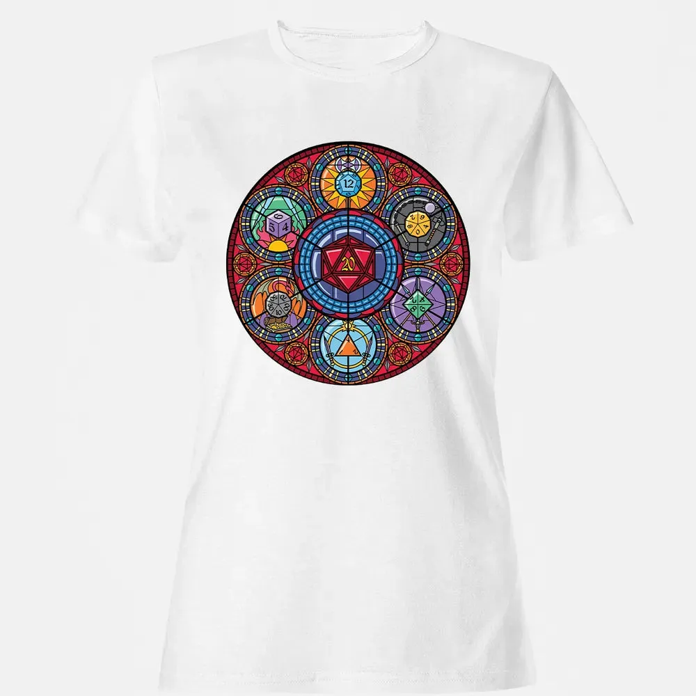 Dices Stained Glass Women's T-shirt - 16