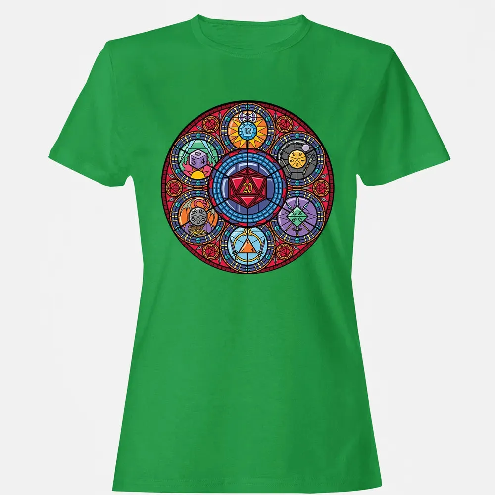Dices Stained Glass Women's T-shirt - 7