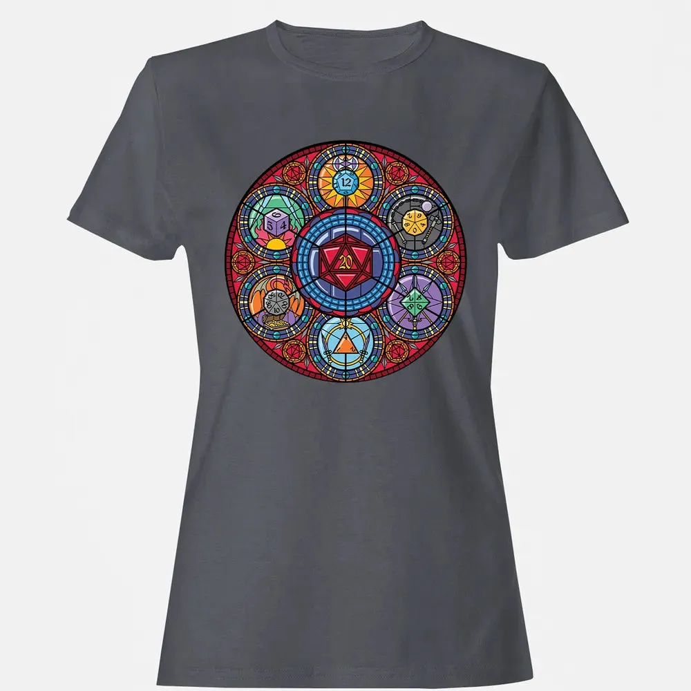 Dices Stained Glass Women's T-shirt - 5