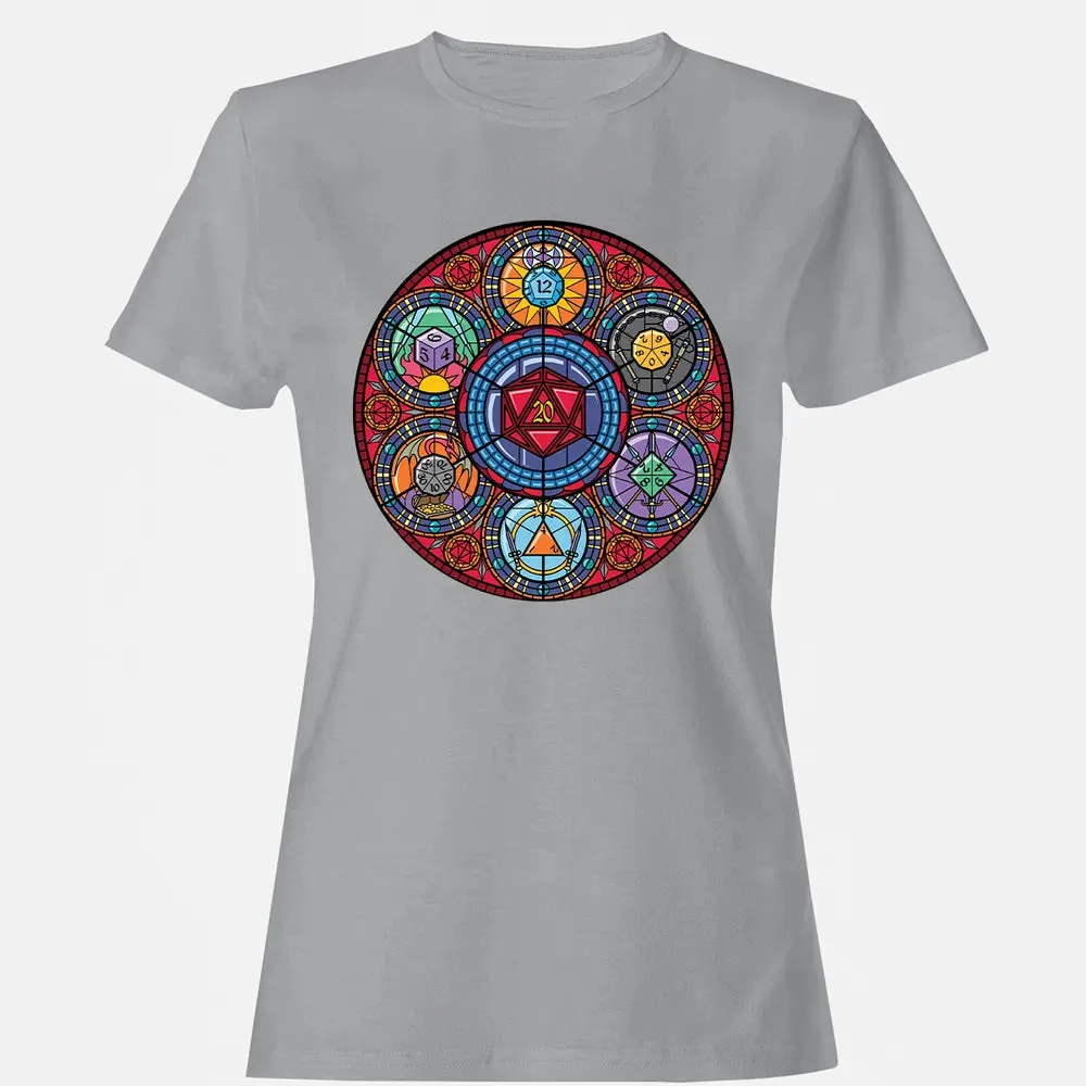 Dices Stained Glass Women's T-shirt - 15