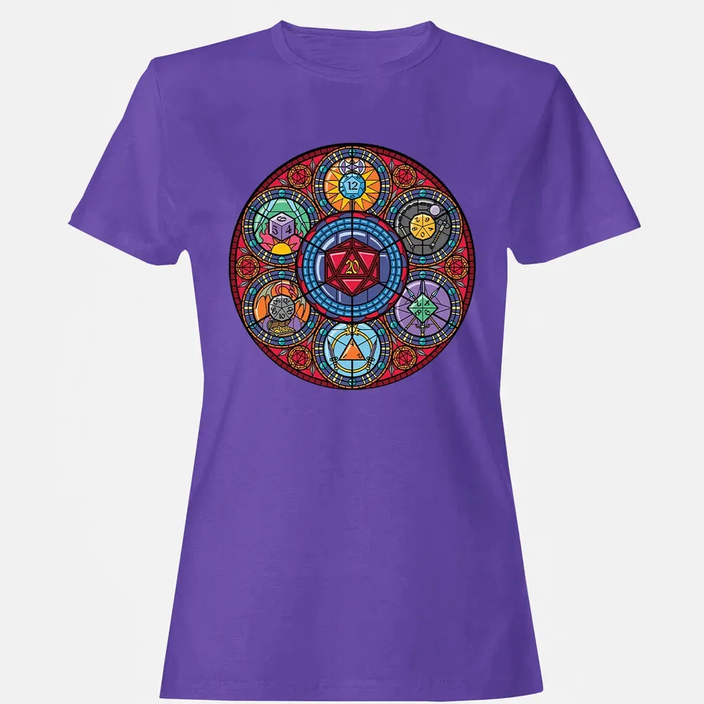Dices Stained Glass Women's T-shirt - 12
