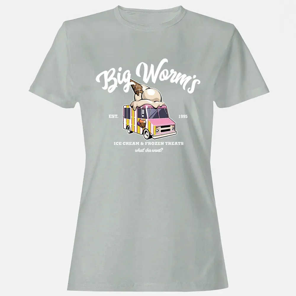 Big Worm Ice Cream Women's T-shirt - 2