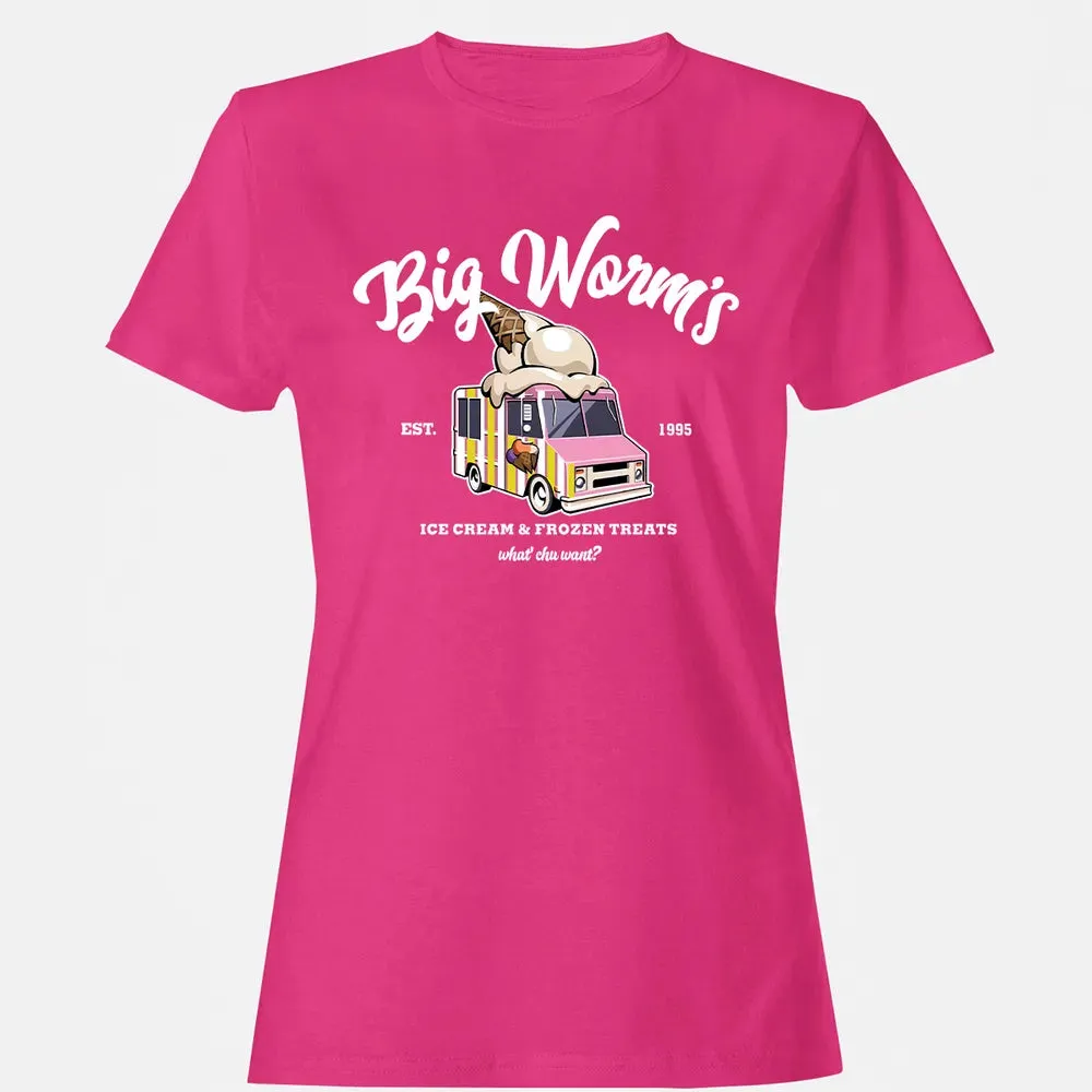 Big Worm Ice Cream Women's T-shirt - 6