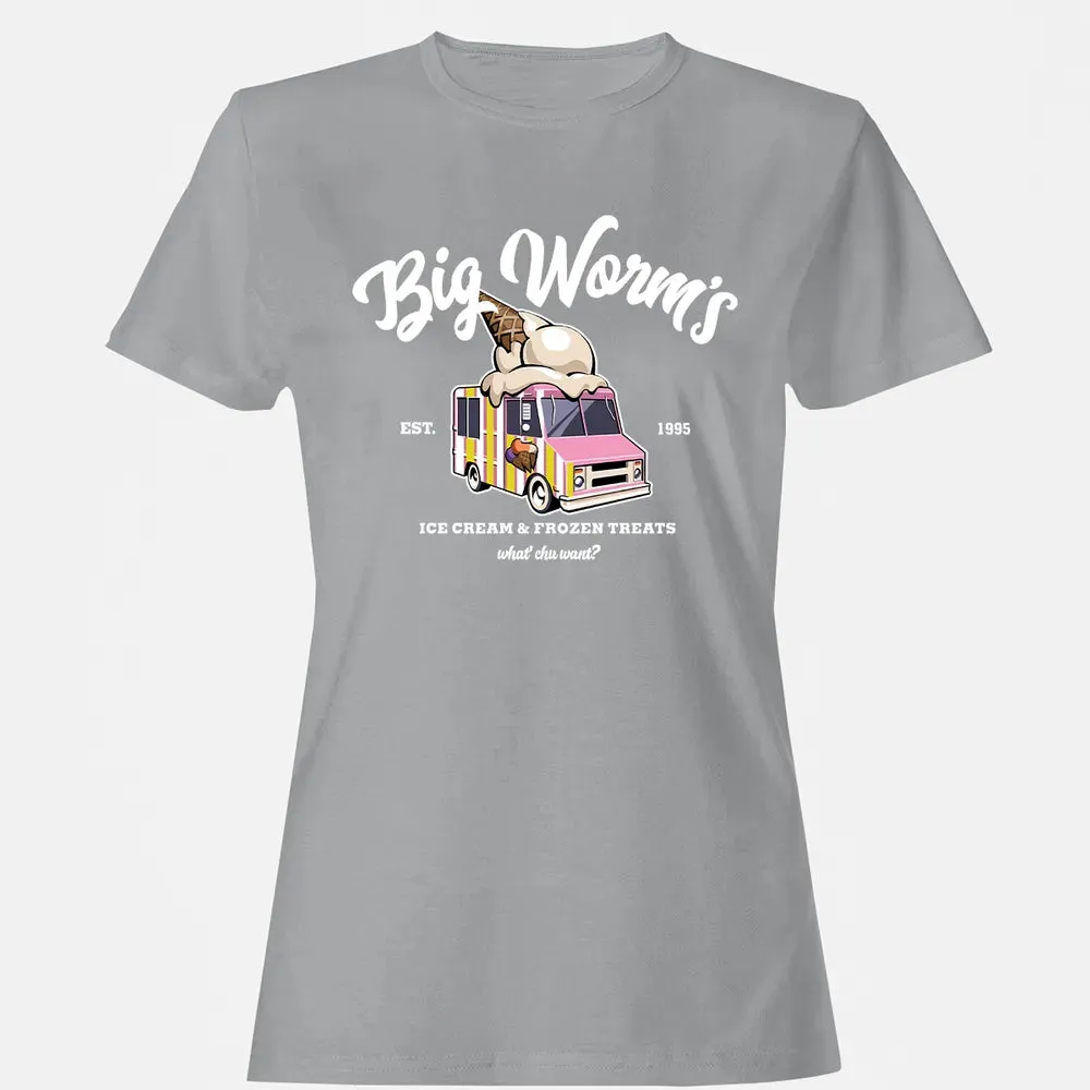 Big Worm Ice Cream Women's T-shirt - 15