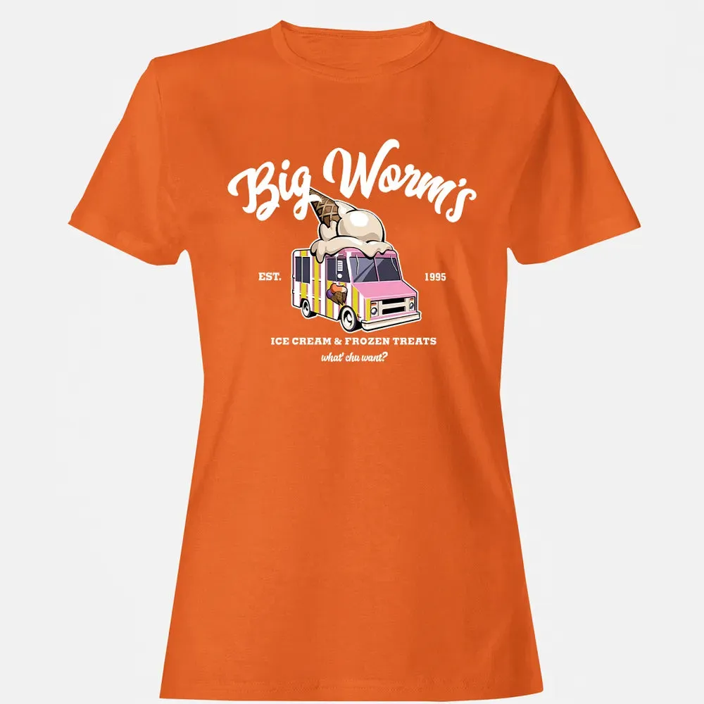 Big Worm Ice Cream Women's T-shirt - 11