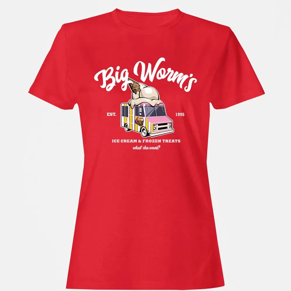 Big Worm Ice Cream Women's T-shirt - 13