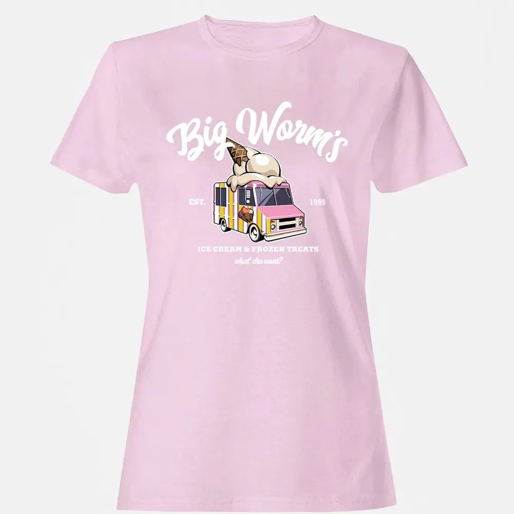 Big Worm Ice Cream Women's T-shirt - 9