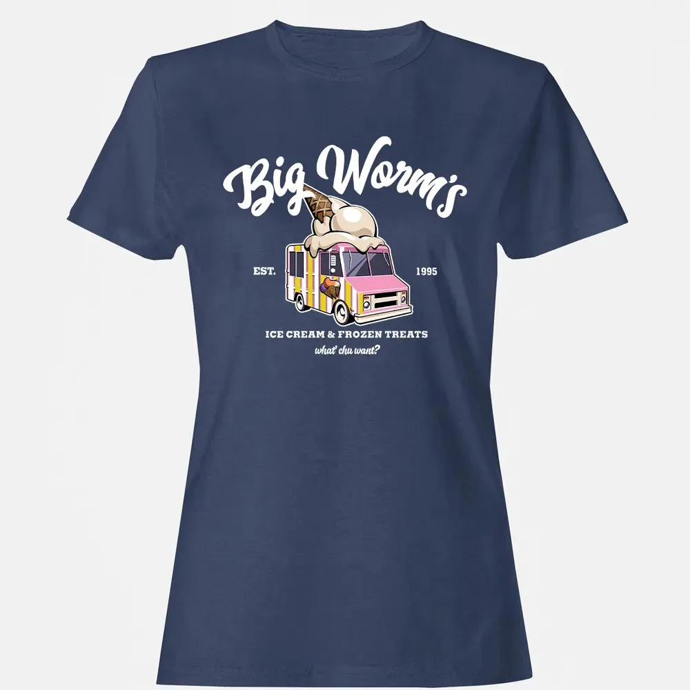 Big Worm Ice Cream Women's T-shirt - 10