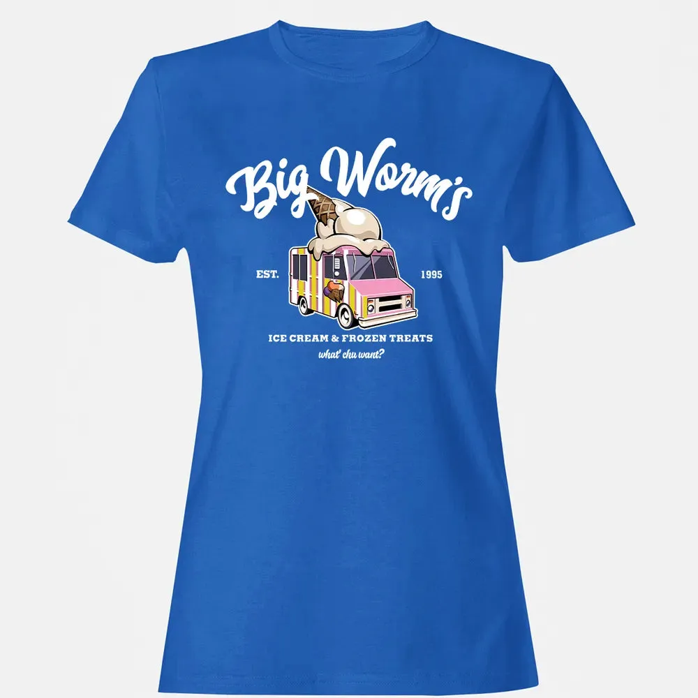 Big Worm Ice Cream Women's T-shirt - 14