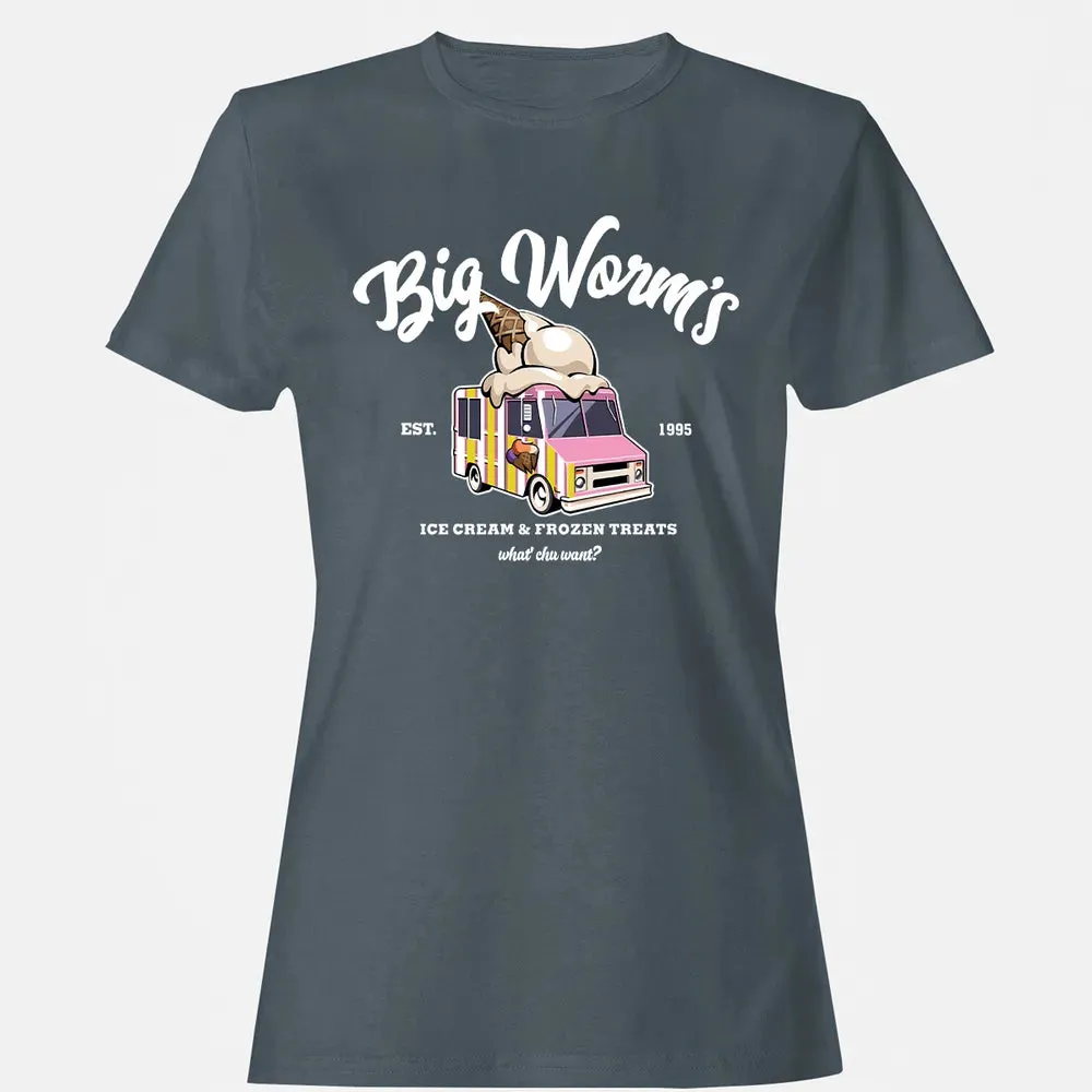 Big Worm Ice Cream Women's T-shirt - 3
