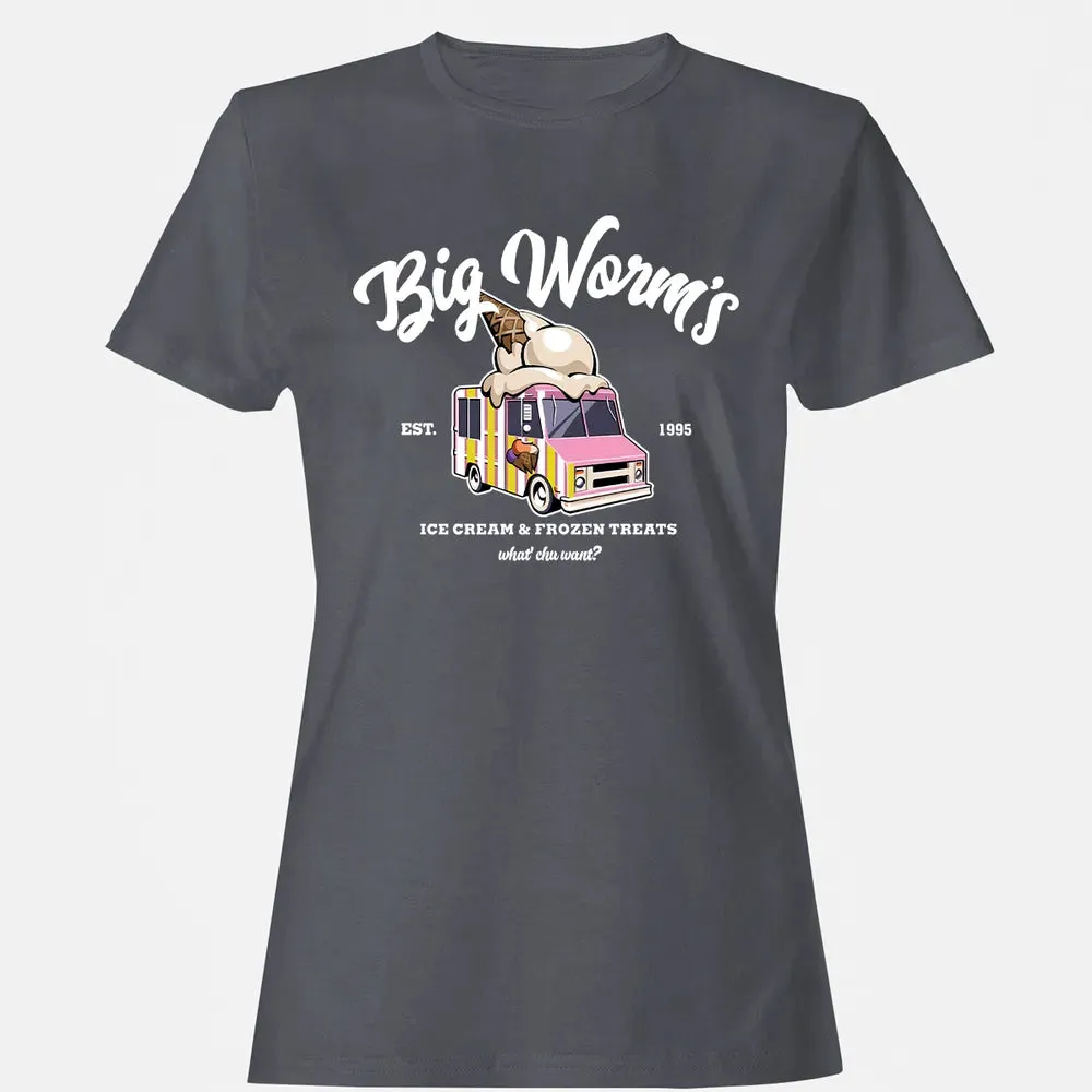 Big Worm Ice Cream Women's T-shirt - 5