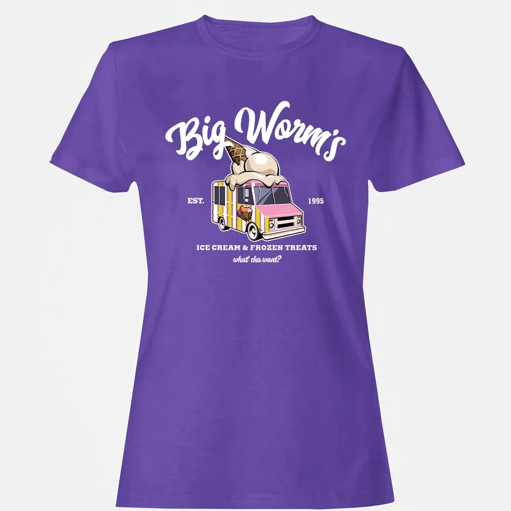 Big Worm Ice Cream Women's T-shirt - 12