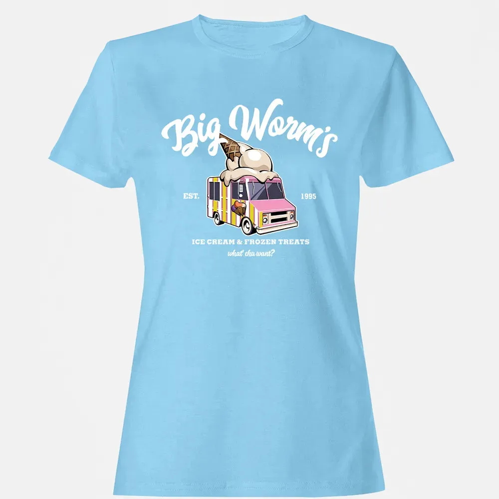 Big Worm Ice Cream Women's T-shirt - 8