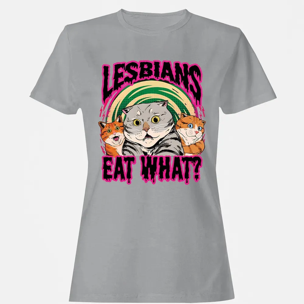 Lesbians Eat What? Women's T-shirt - 15