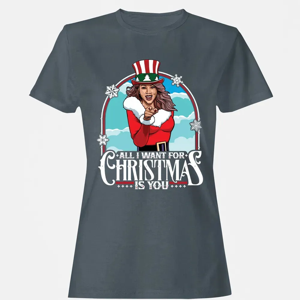 All I Want For Christmas Is You Women's T-shirt - 3