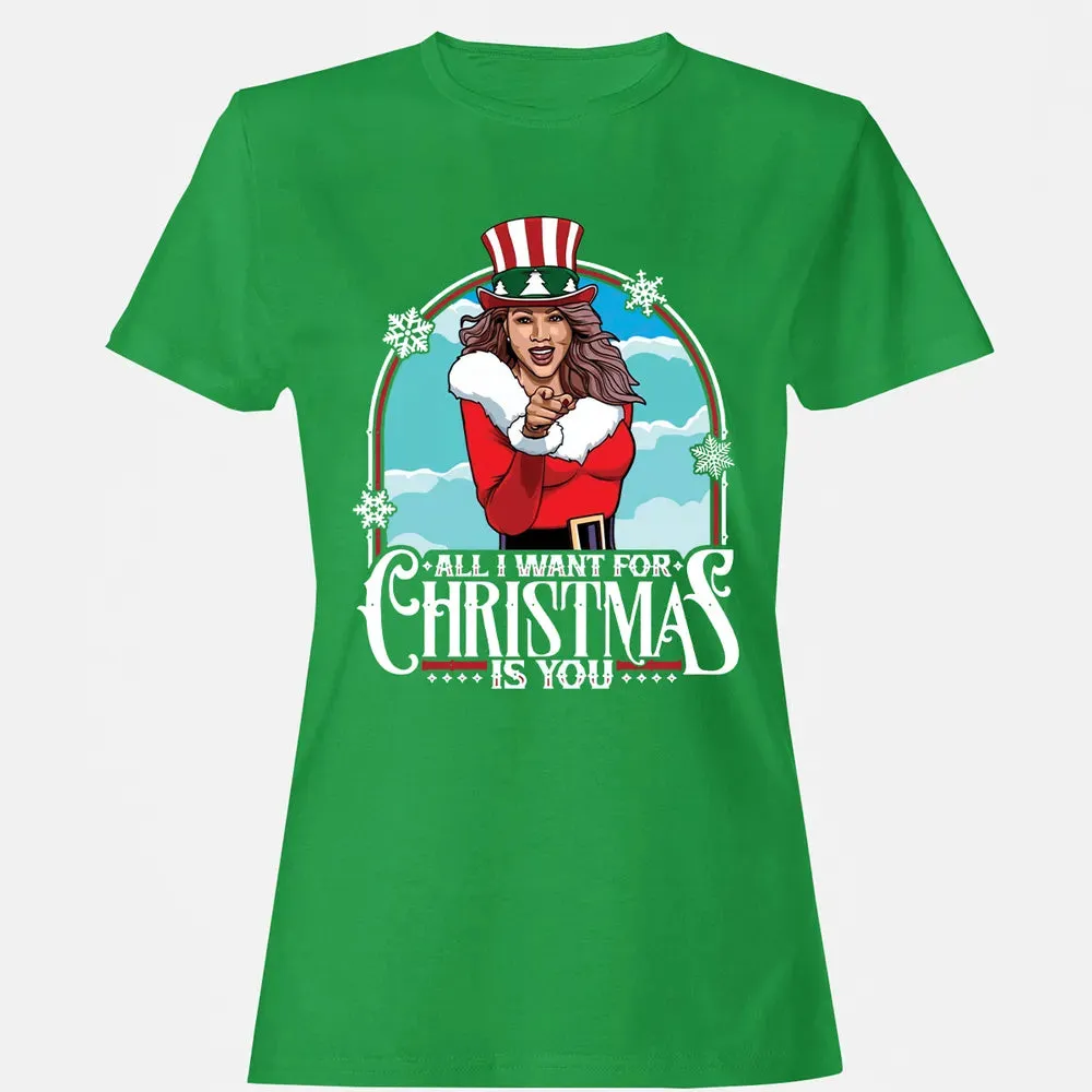 All I Want For Christmas Is You Women's T-shirt - 7