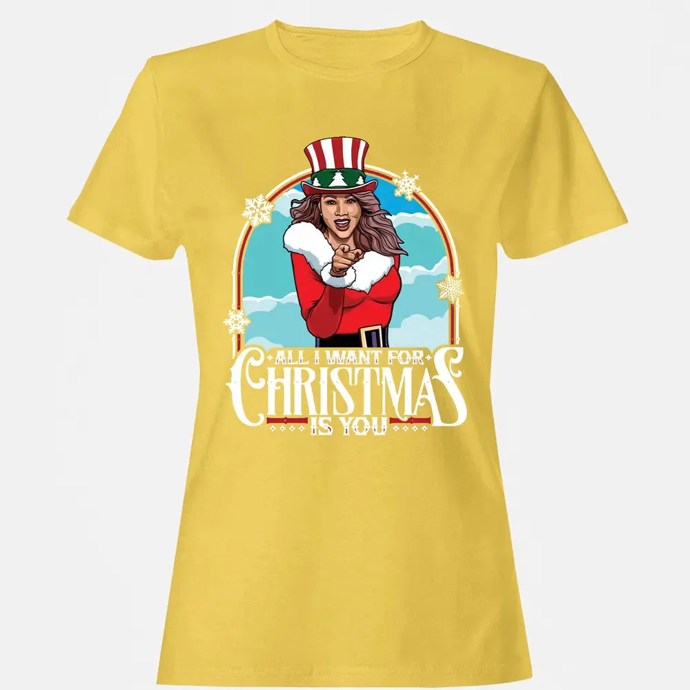 All I Want For Christmas Is You Women's T-shirt - 4