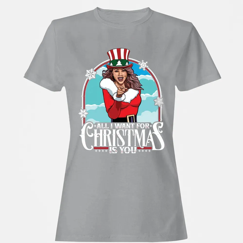 All I Want For Christmas Is You Women's T-shirt - 15