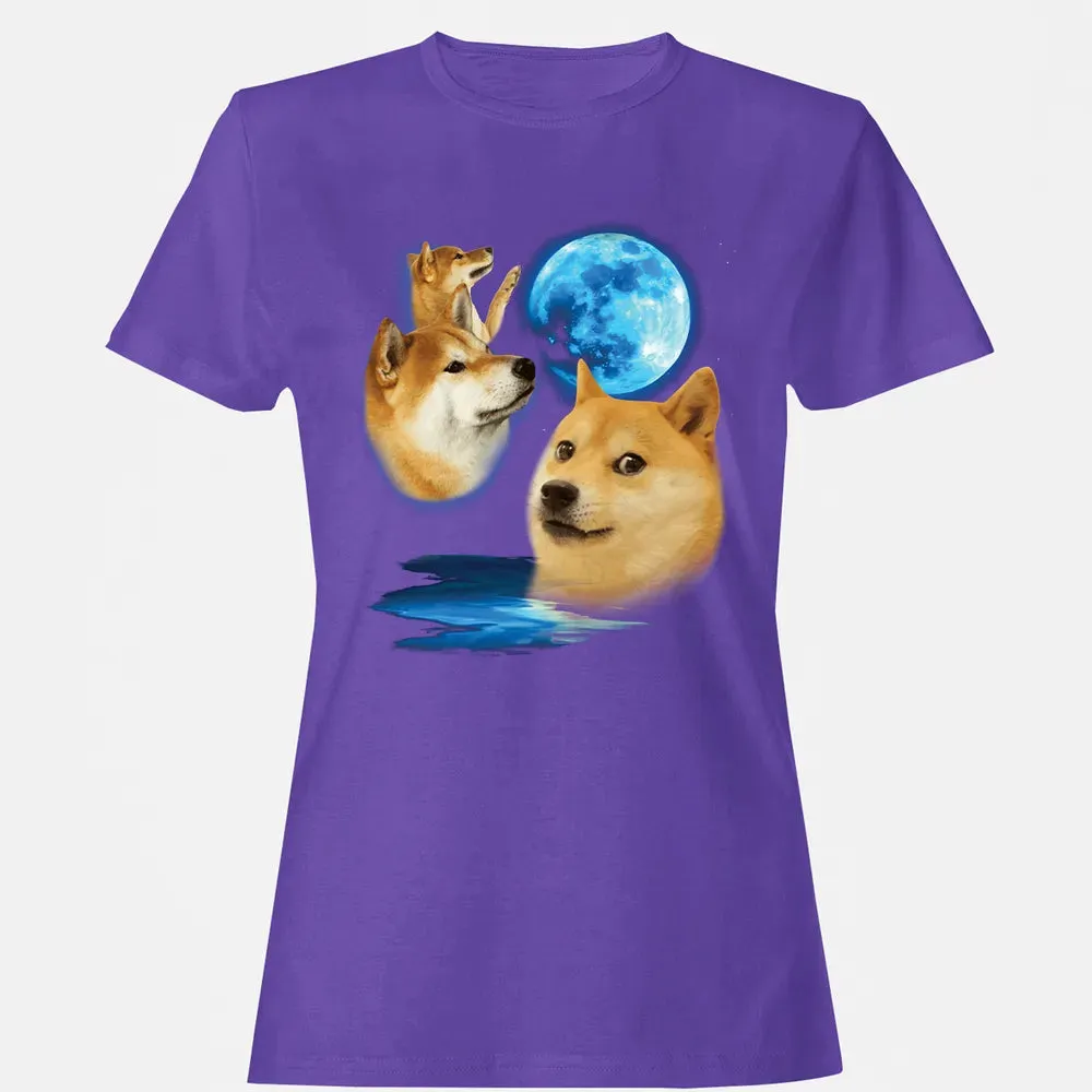 Three Doge Moon Women's T-shirt - 12
