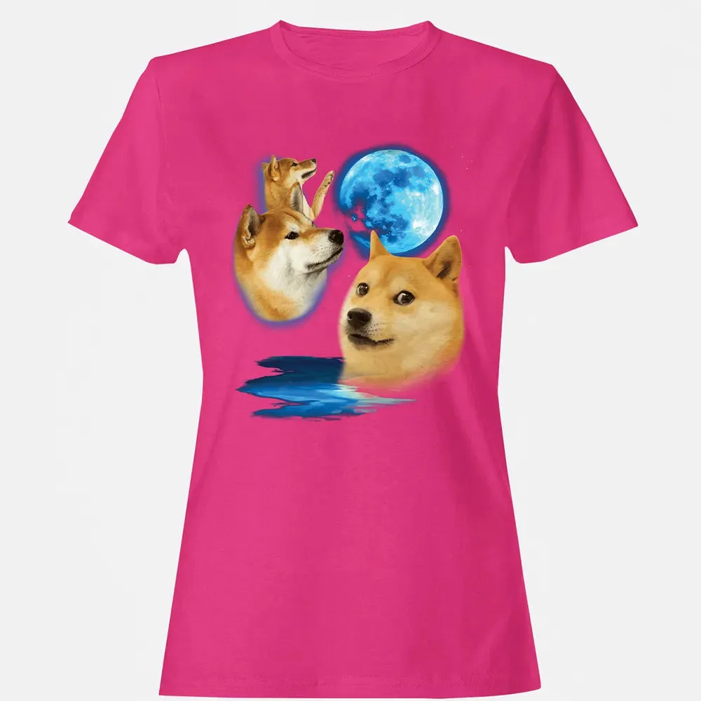 Three Doge Moon Women's T-shirt - 6