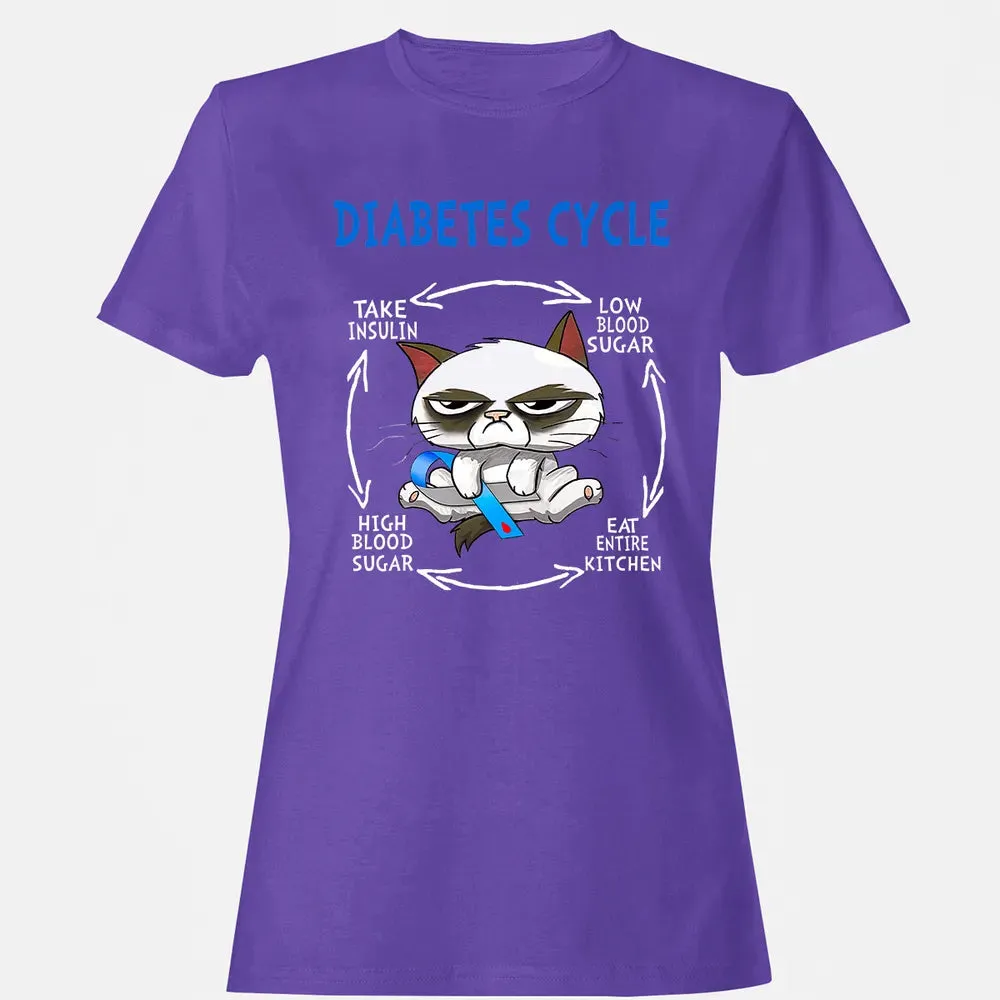 Diabetes Cycle Women's T-shirt - 12