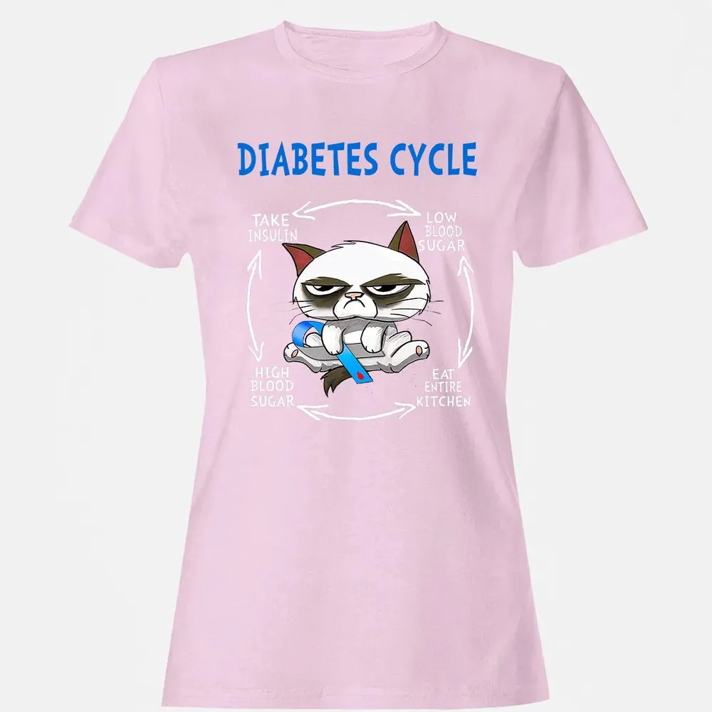 Diabetes Cycle Women's T-shirt - 9