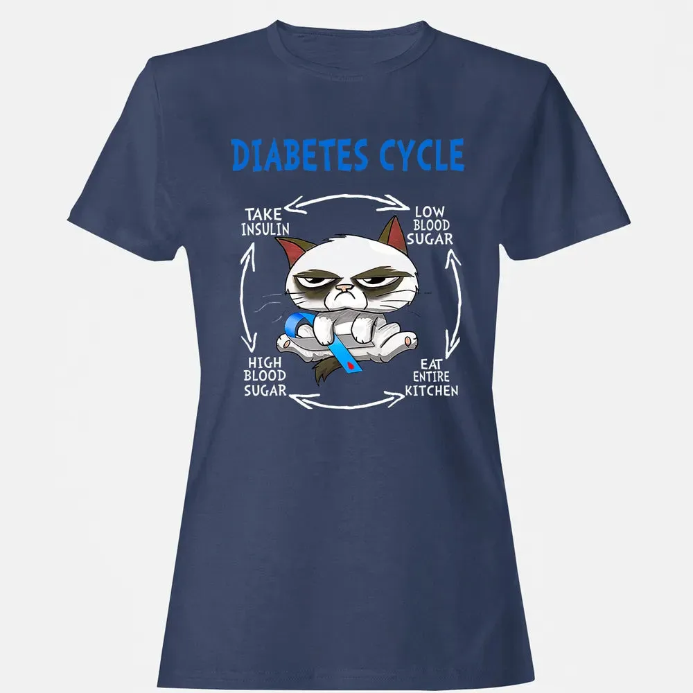 Diabetes Cycle Women's T-shirt - 10