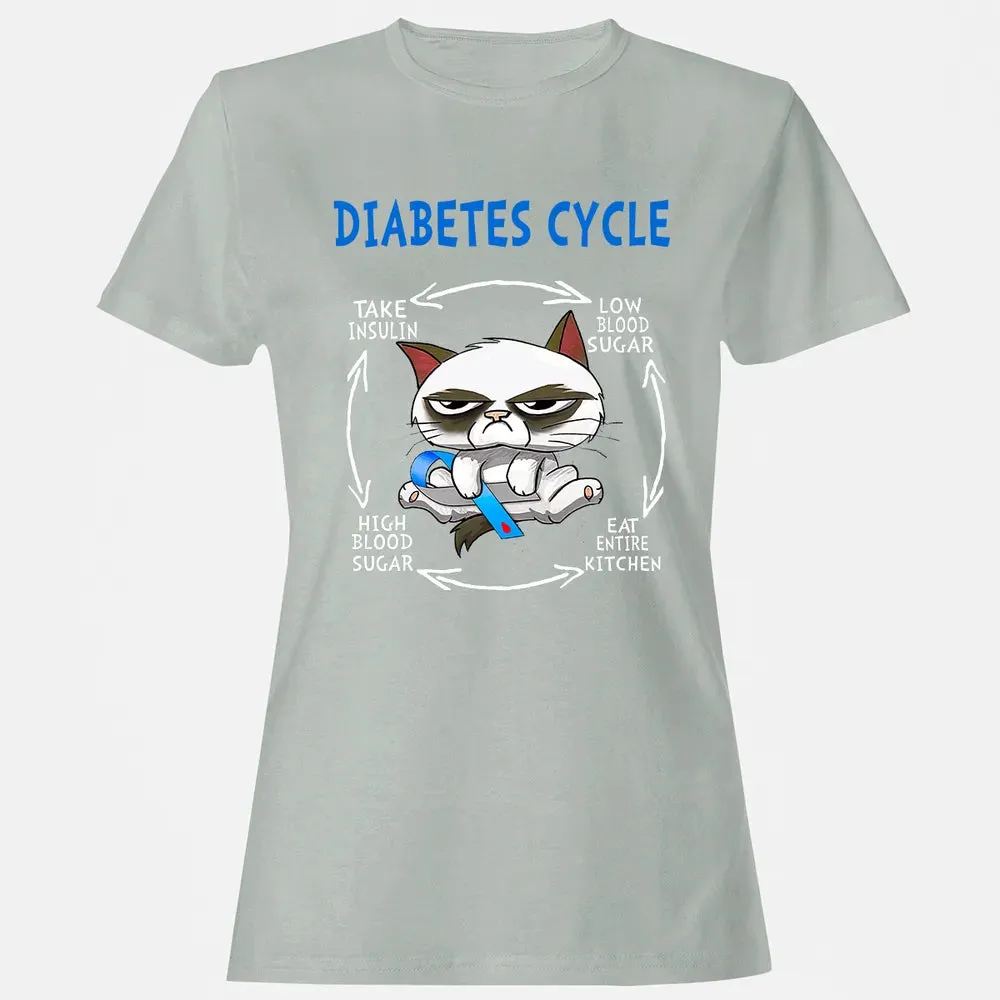 Diabetes Cycle Women's T-shirt - 2