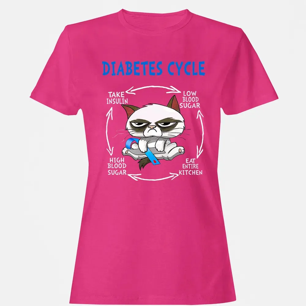 Diabetes Cycle Women's T-shirt - 6