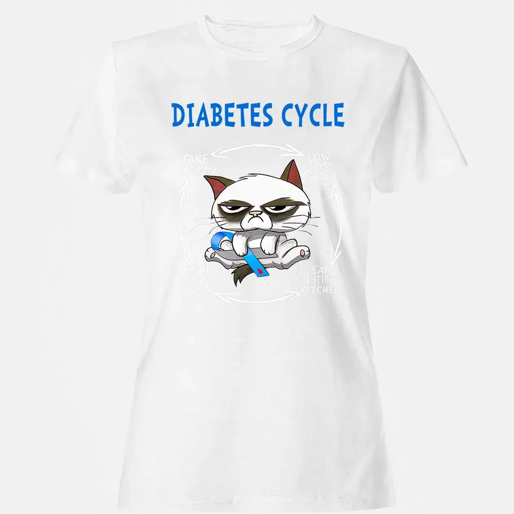 Diabetes Cycle Women's T-shirt - 16