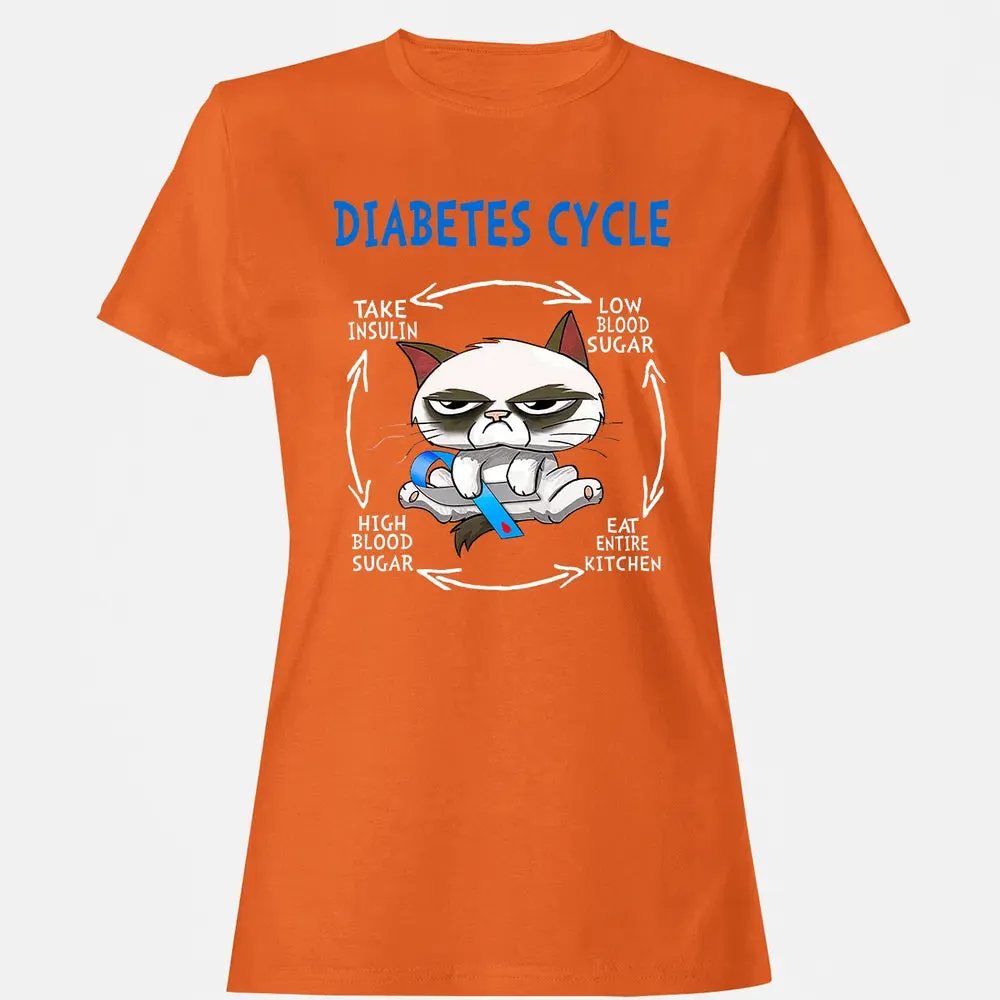 Diabetes Cycle Women's T-shirt - 11