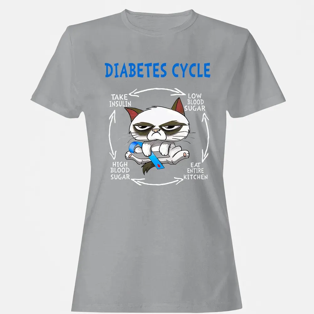 Diabetes Cycle Women's T-shirt - 15