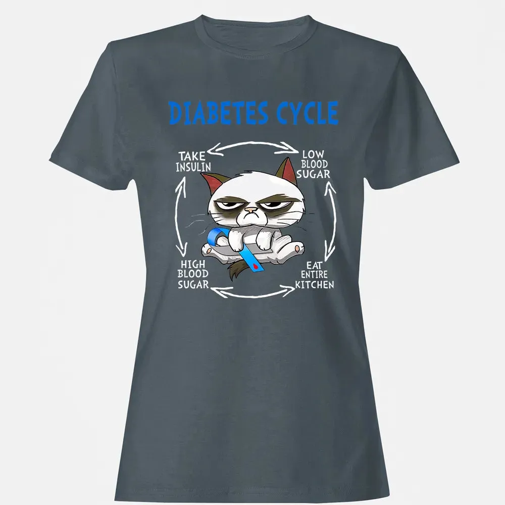Diabetes Cycle Women's T-shirt - 3