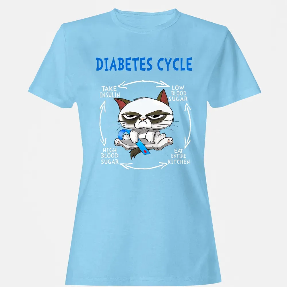 Diabetes Cycle Women's T-shirt - 8