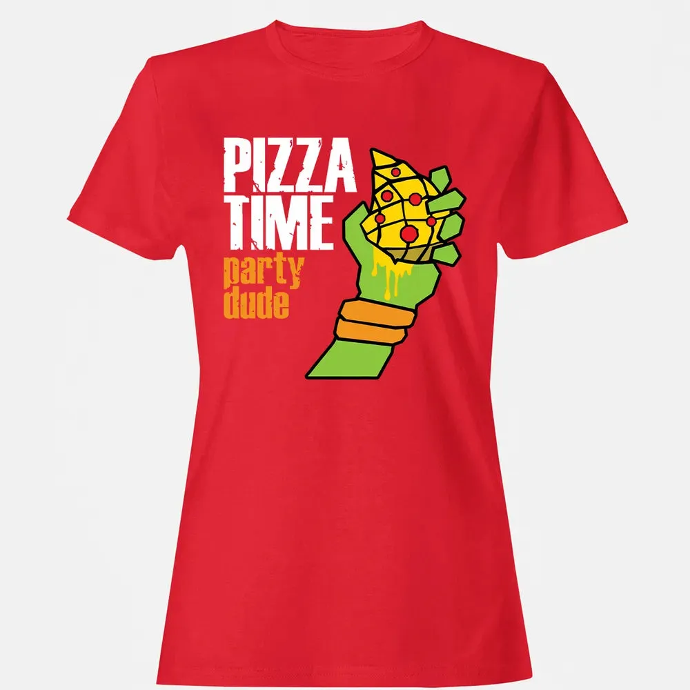 Pizza Time Party Dude Women's T-shirt - 13