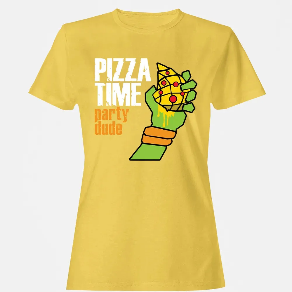 Pizza Time Party Dude Women's T-shirt - 4