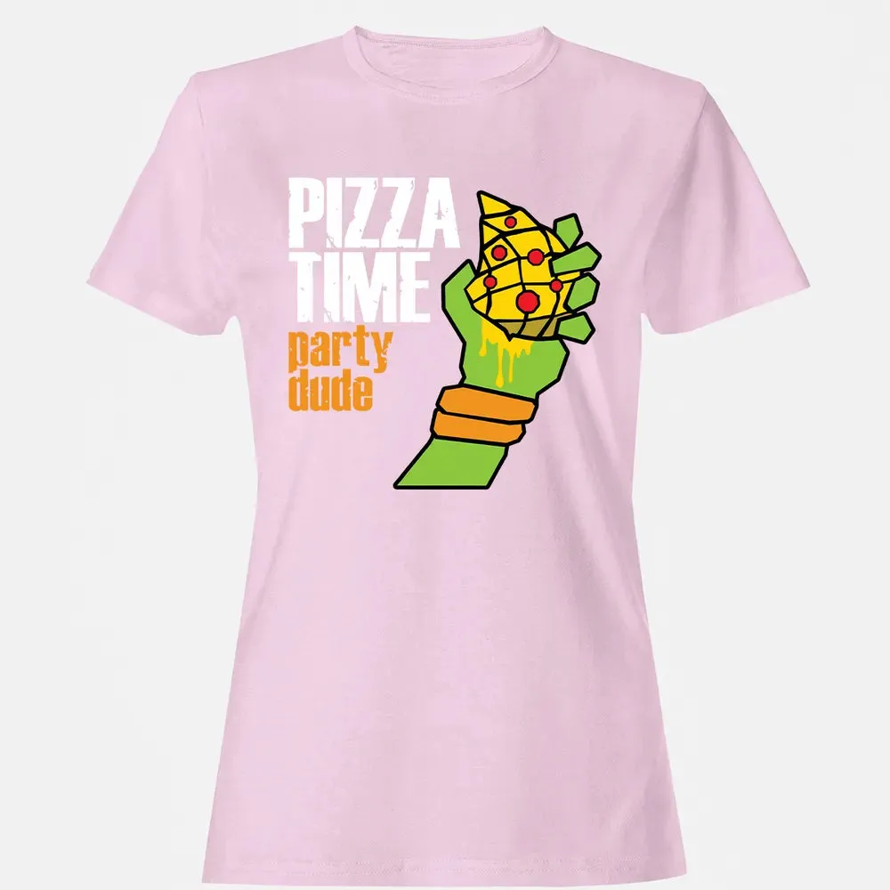 Pizza Time Party Dude Women's T-shirt - 9
