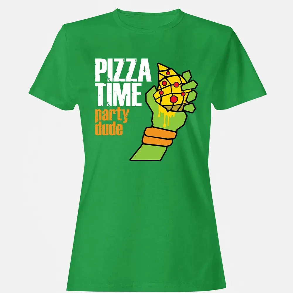 Pizza Time Party Dude Women's T-shirt - 7