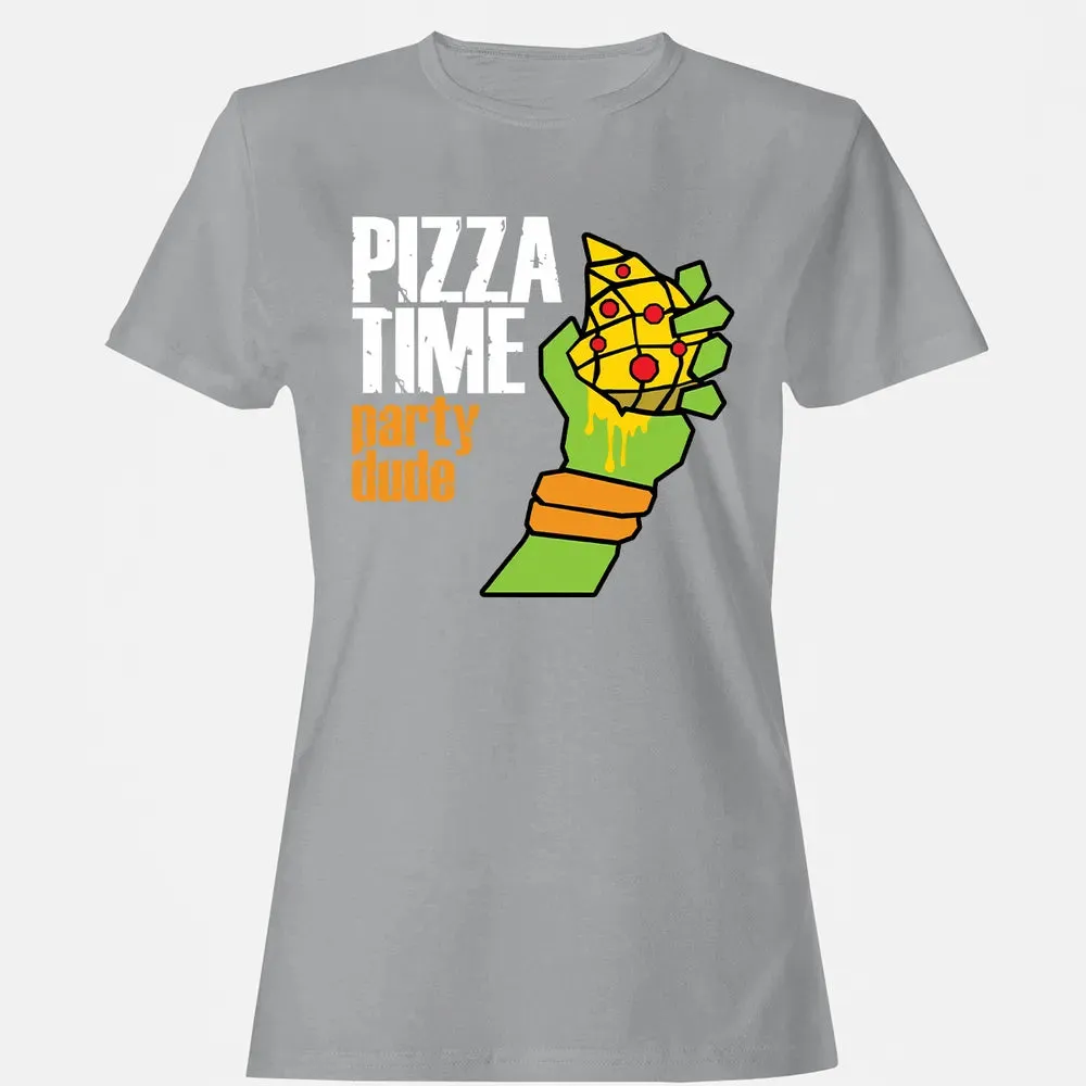 Pizza Time Party Dude Women's T-shirt - 15