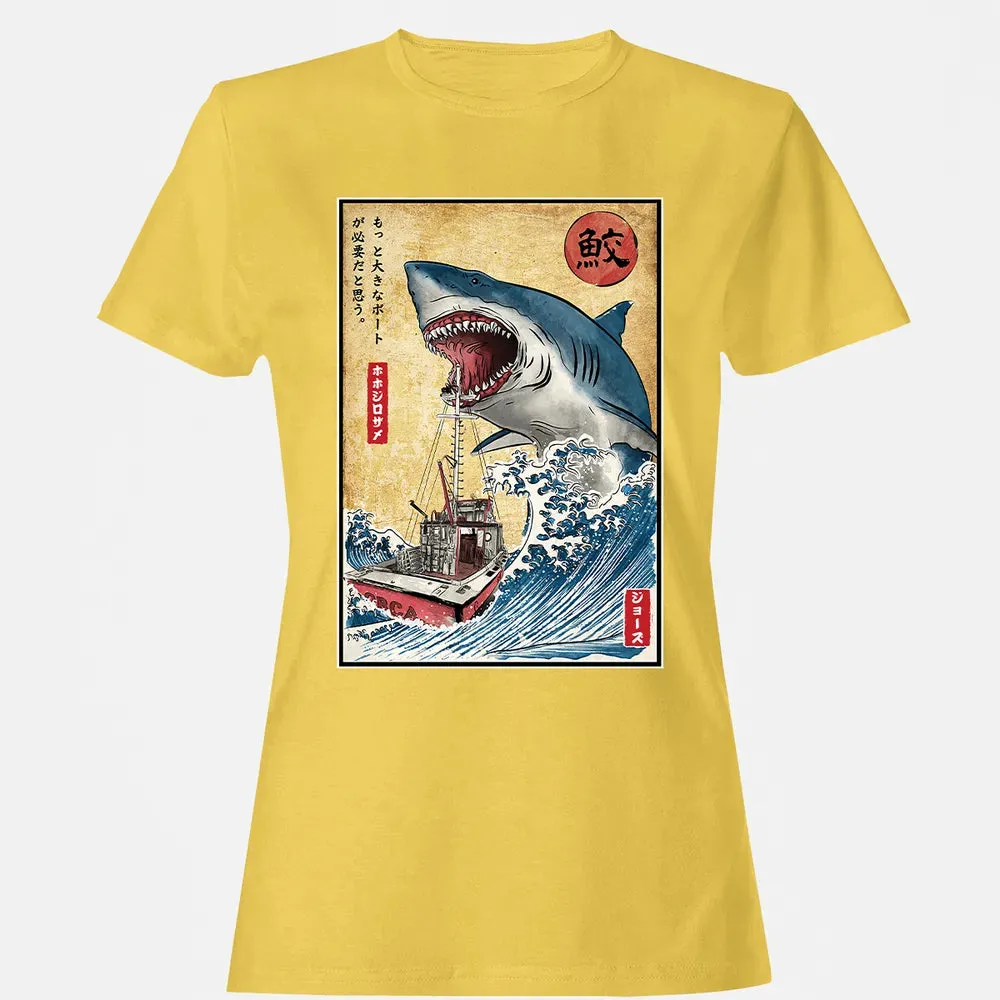 Hunting the Shark in Japan Women's T-shirt - 4
