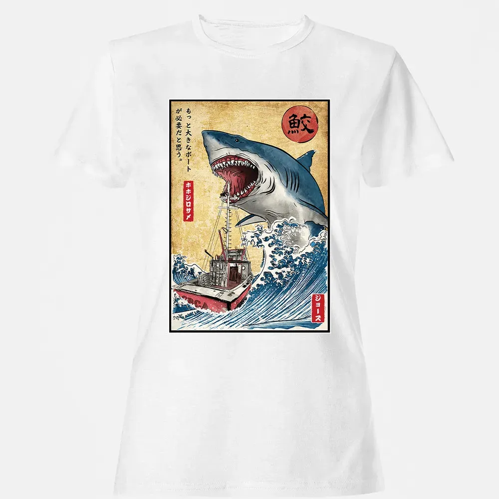 Hunting the Shark in Japan Women's T-shirt - 16