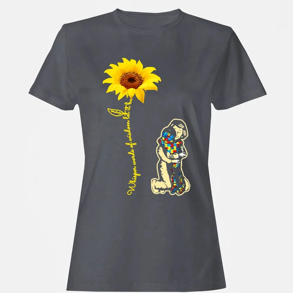 Let it be autism mom Women's T-shirt - 5