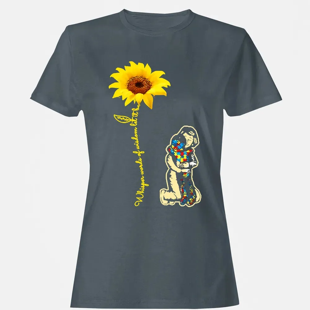 Let it be autism mom Women's T-shirt - 3
