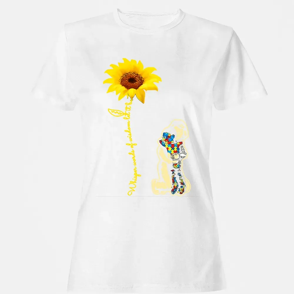 Let it be autism mom Women's T-shirt - 16