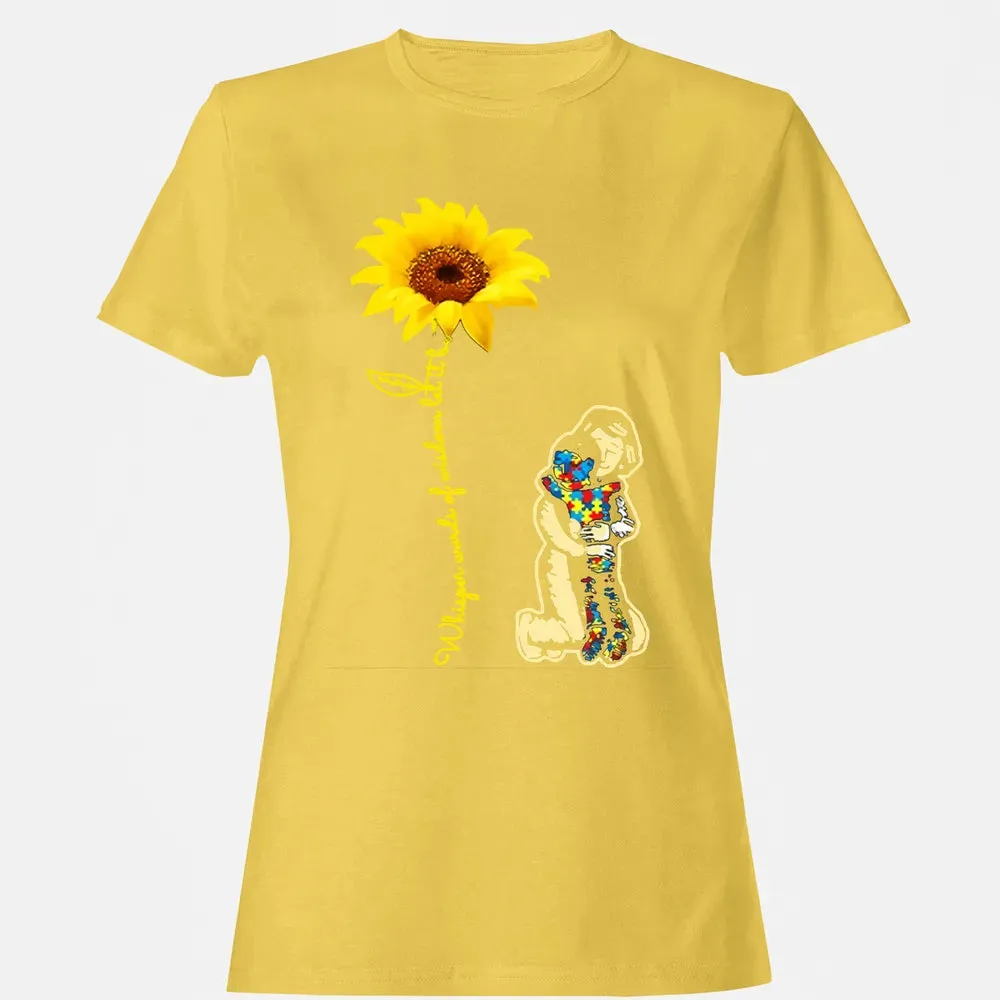 Let it be autism mom Women's T-shirt - 4