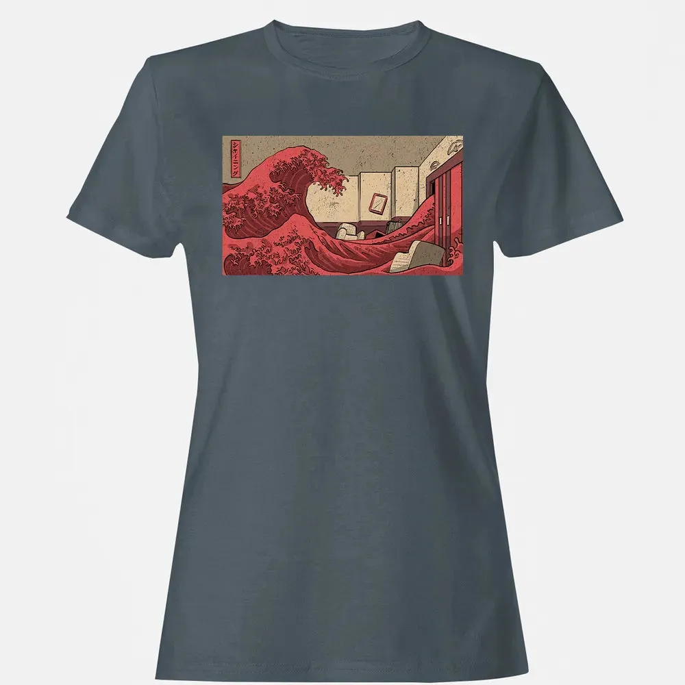 The Shining Wave Women's T-shirt - 3