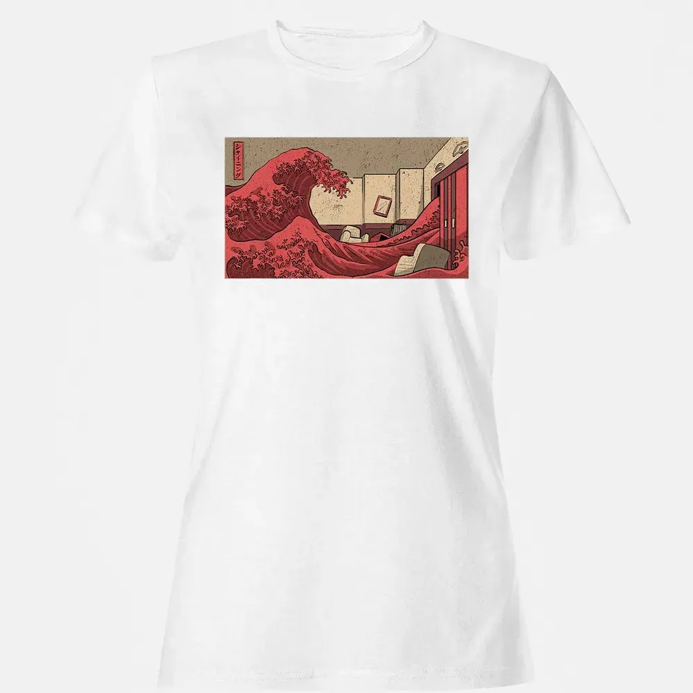 The Shining Wave Women's T-shirt - 16