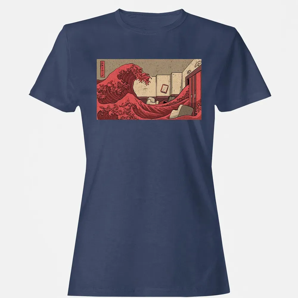 The Shining Wave Women's T-shirt - 10