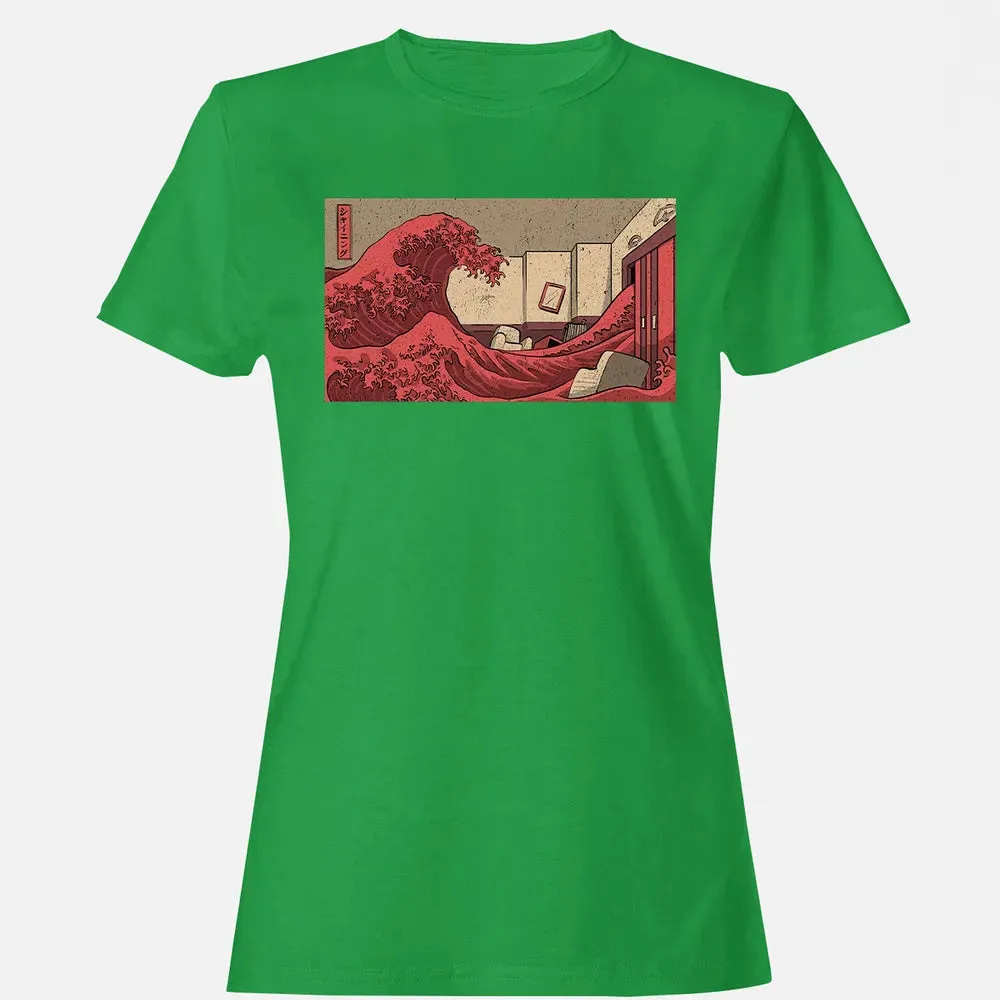 The Shining Wave Women's T-shirt - 7
