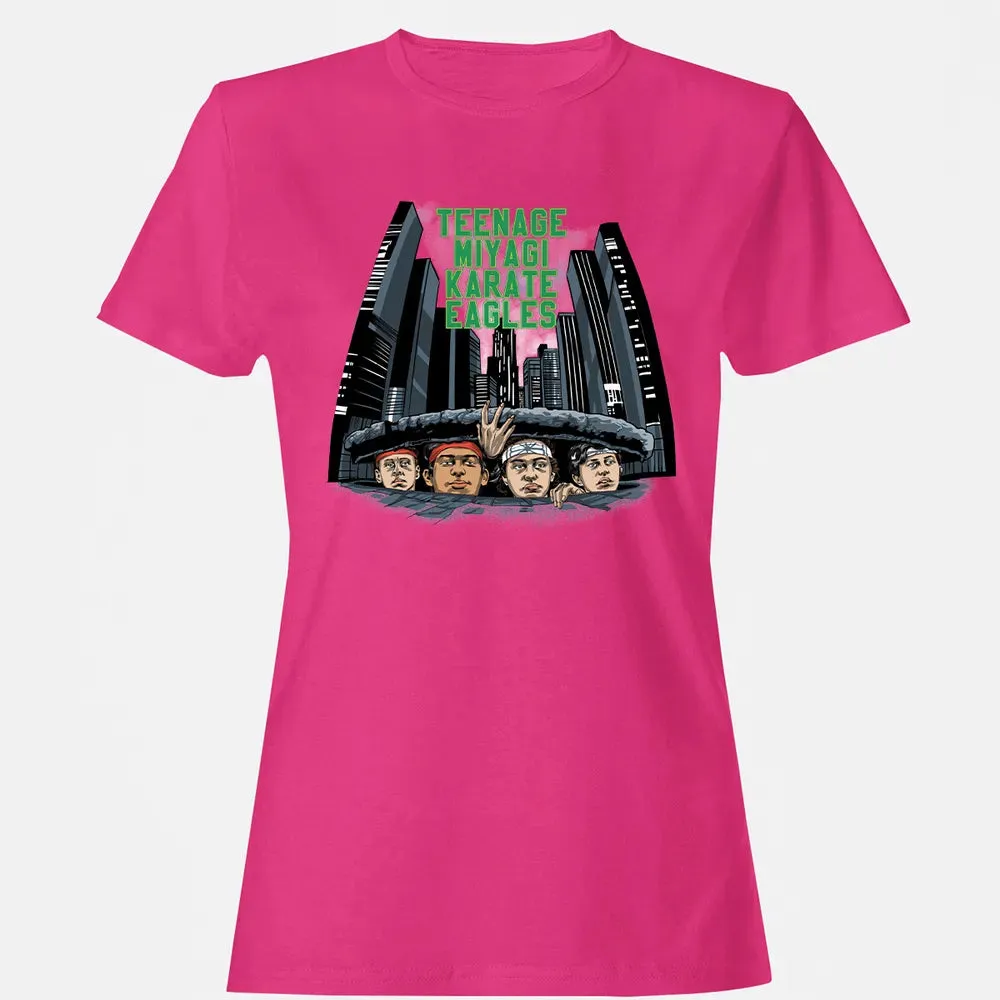 nage Miyagi Karate Eagles Women's T-shirt - 6
